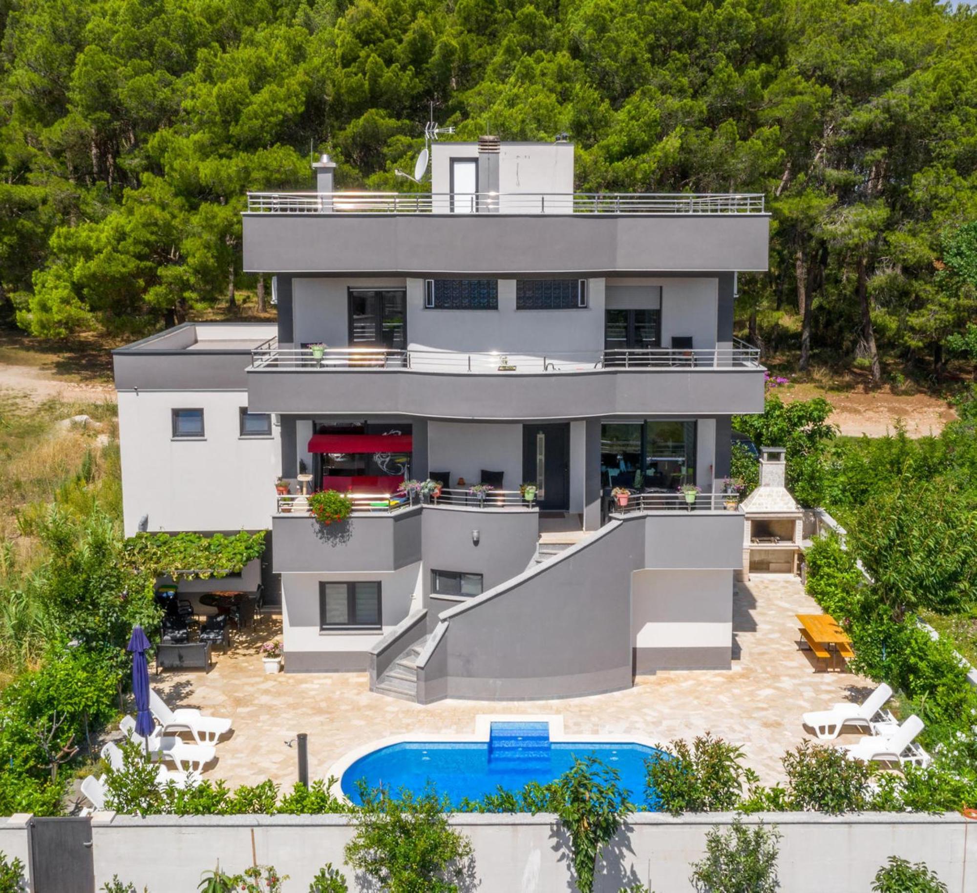 Studio Apartment With Pool Pula Exterior photo